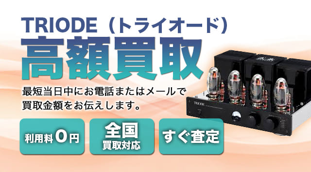 TRIODE(トライオード) 買取