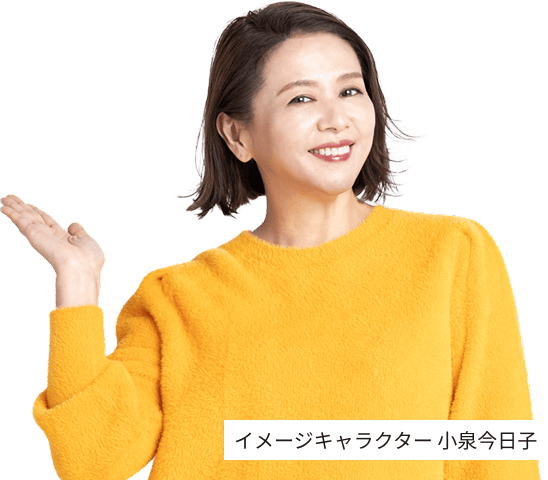 イメージキャラクター小泉今日子